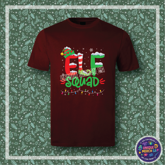 Short Sleeve T-Shirt - Christmas Crew - Elf Squad 24