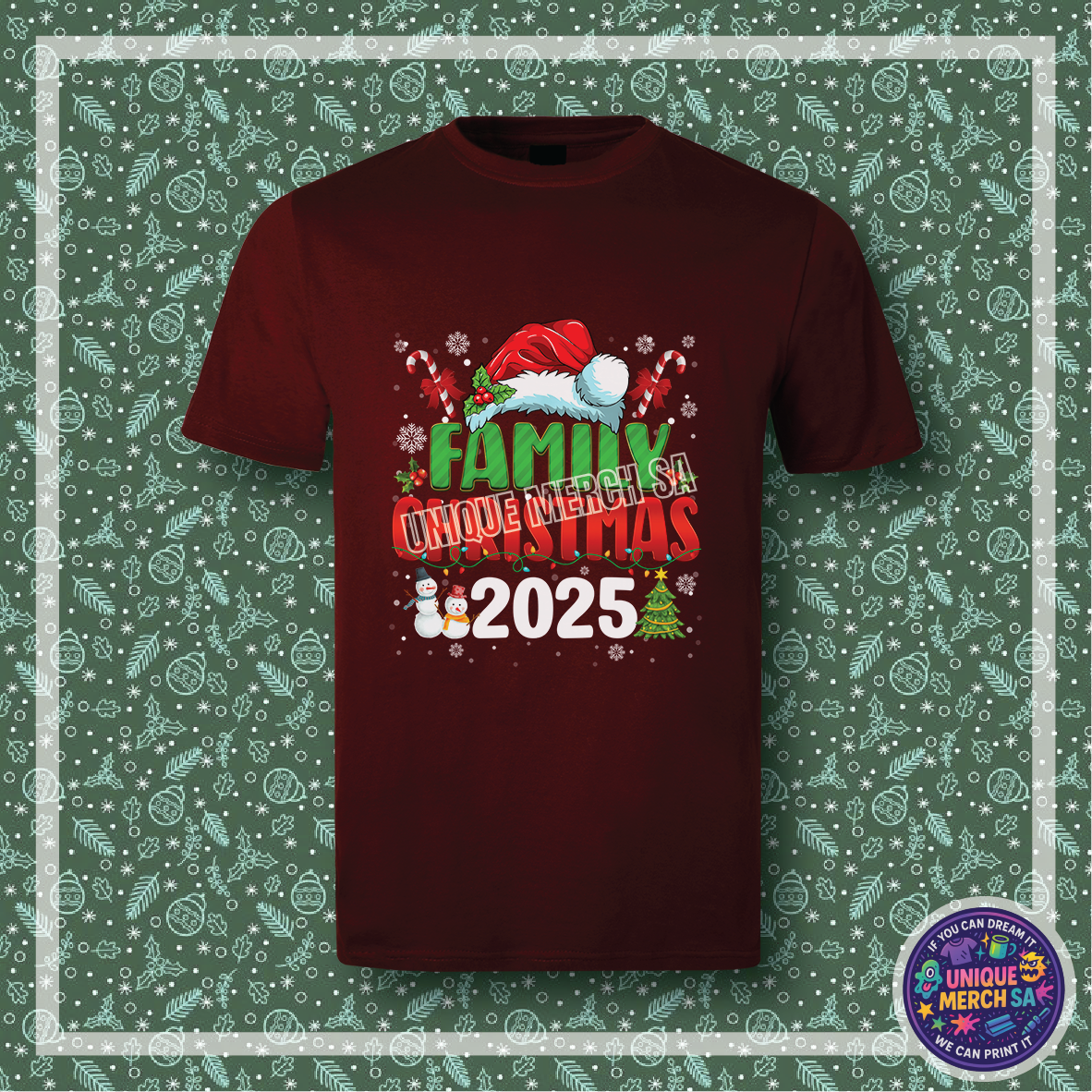 Short Sleeve T-Shirt - Christmas Crew - Family Christmas 2025 5