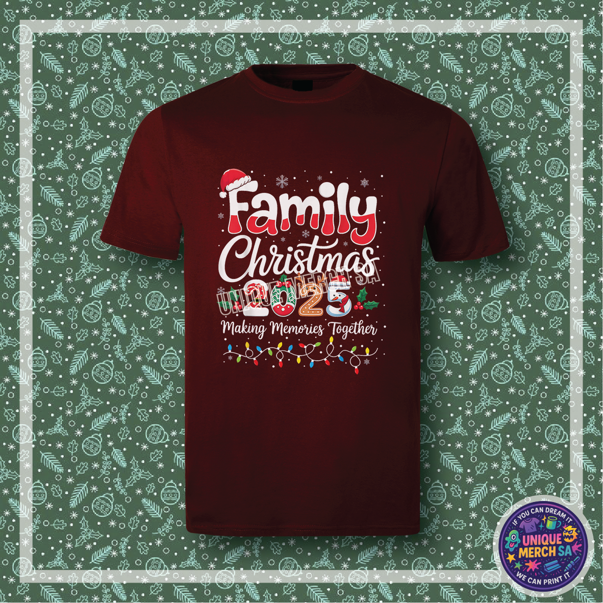 Short Sleeve T-Shirt - Christmas Crew - Family Christmas 2025 6