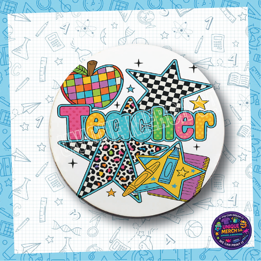 Teacher Coasters - Teacher Disco