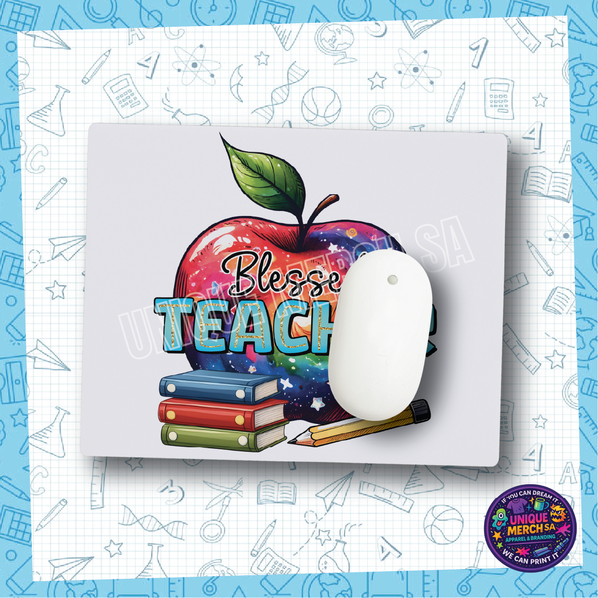 Teacher Mousepads - Blessed Teacher