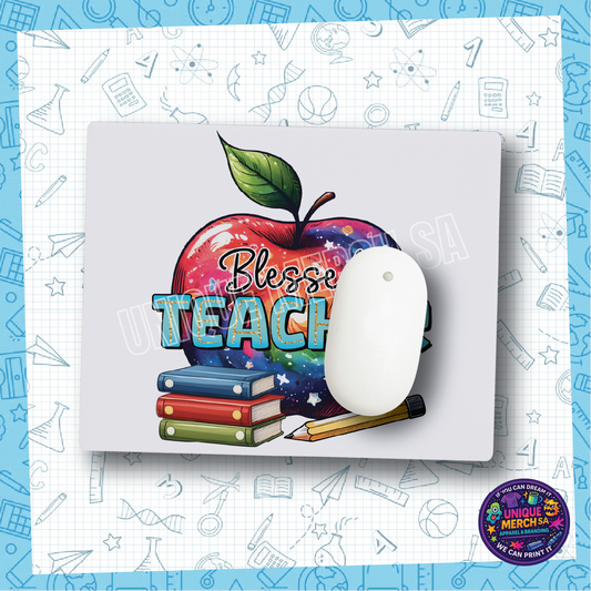 Teacher Mousepads - Blessed Teacher