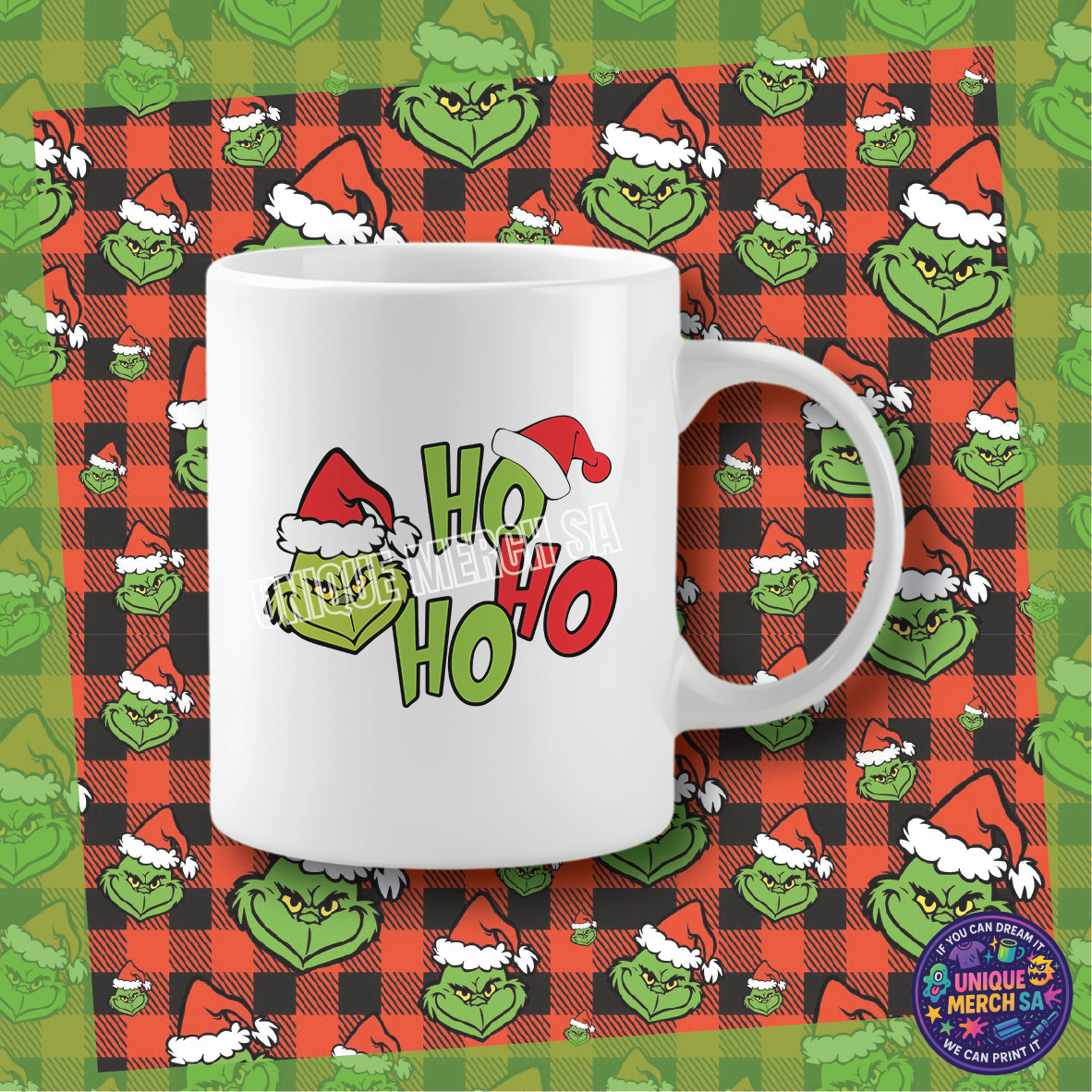 Mugs - The Grinch -  Ho Ho Ho