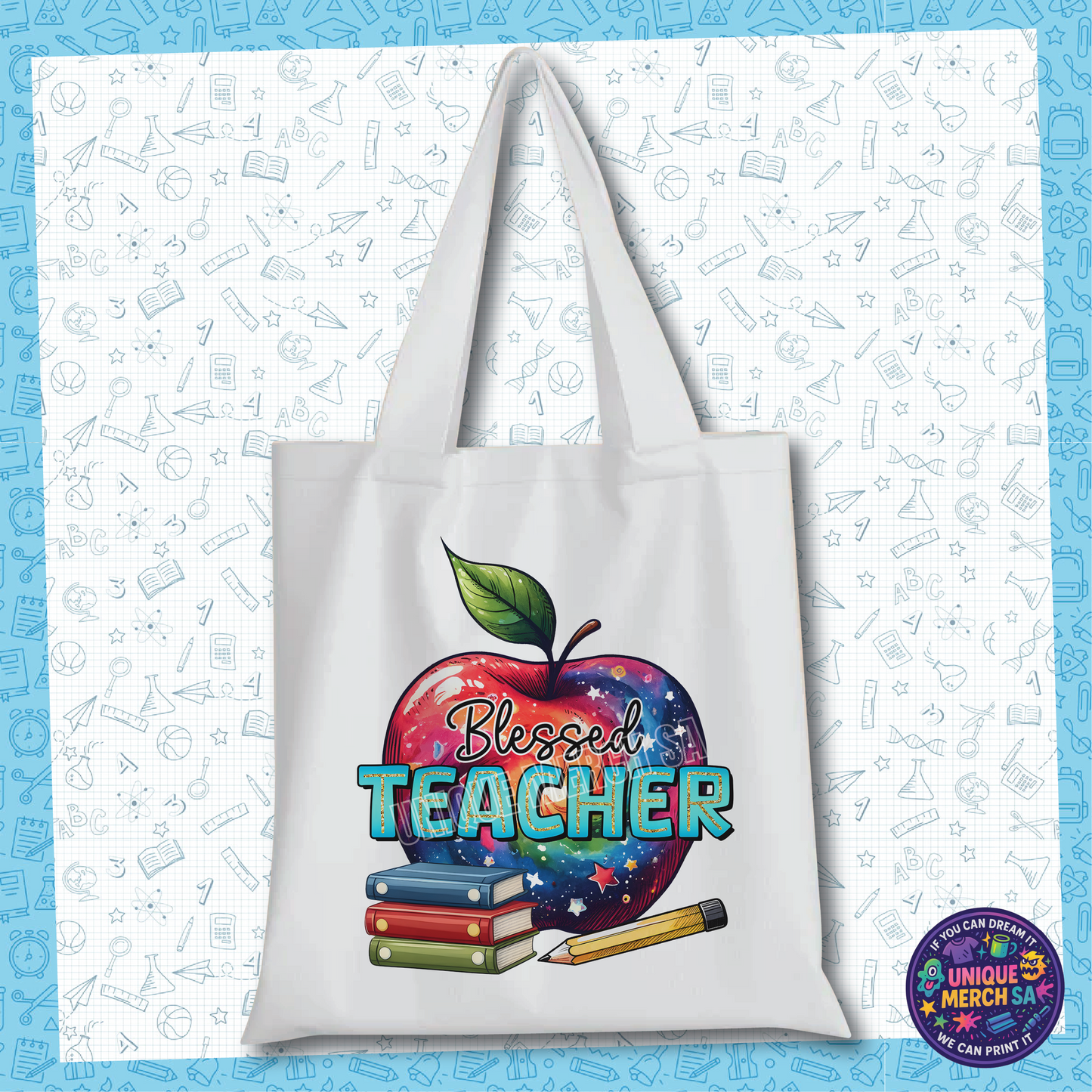Tote Bags - Teacher - Blessed Teacher
