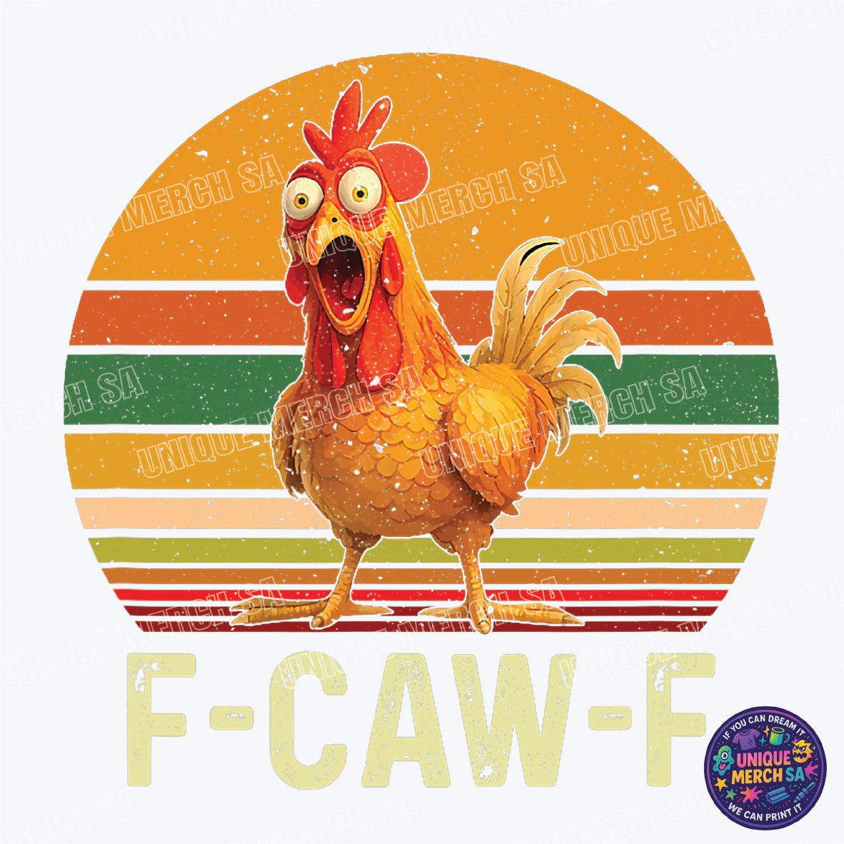 DTF Transfer - FCAWF - Chicken 14