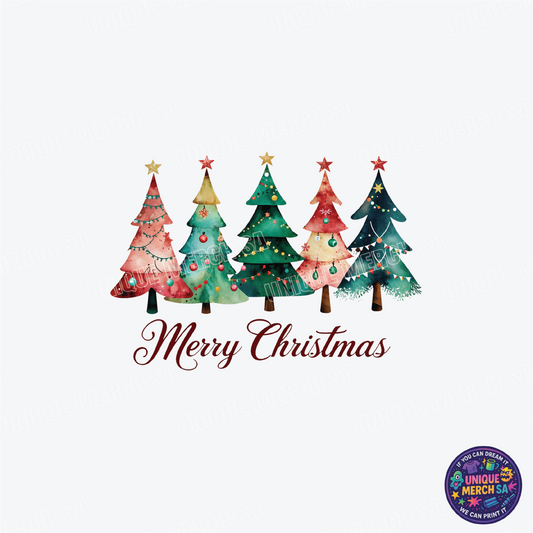 DTF Transfer - Christmas - Christmas Trees