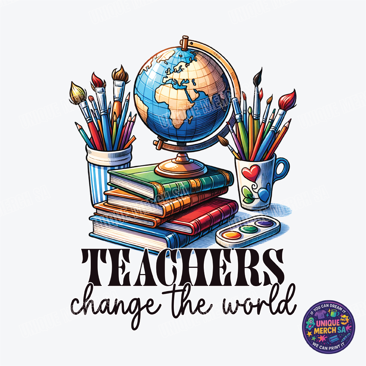 DTF Transfer - Teacher - Teachers Change The World