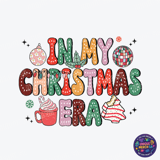 DTF Transfer - Christmas - In My Christmas Era Retro