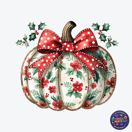 DTF Transfer - Christmas - Christmas Pumpkin