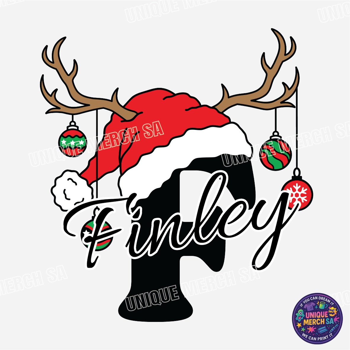 Short Sleeve T-Shirts - Personalised Christmas Tee - F