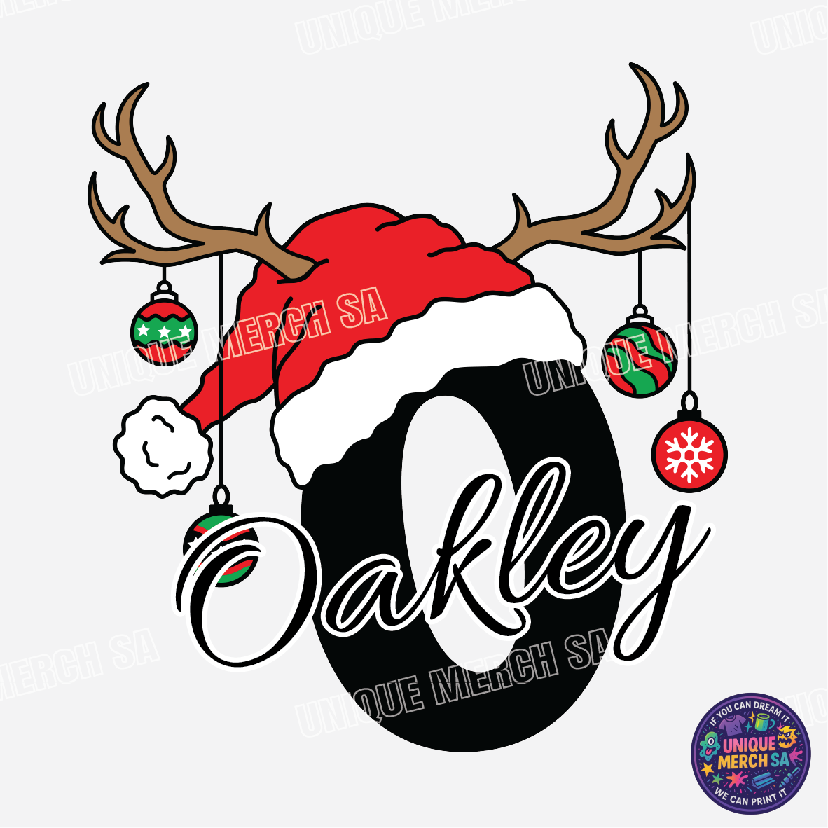 Short Sleeve T-Shirts - Personalised Christmas Tee - O