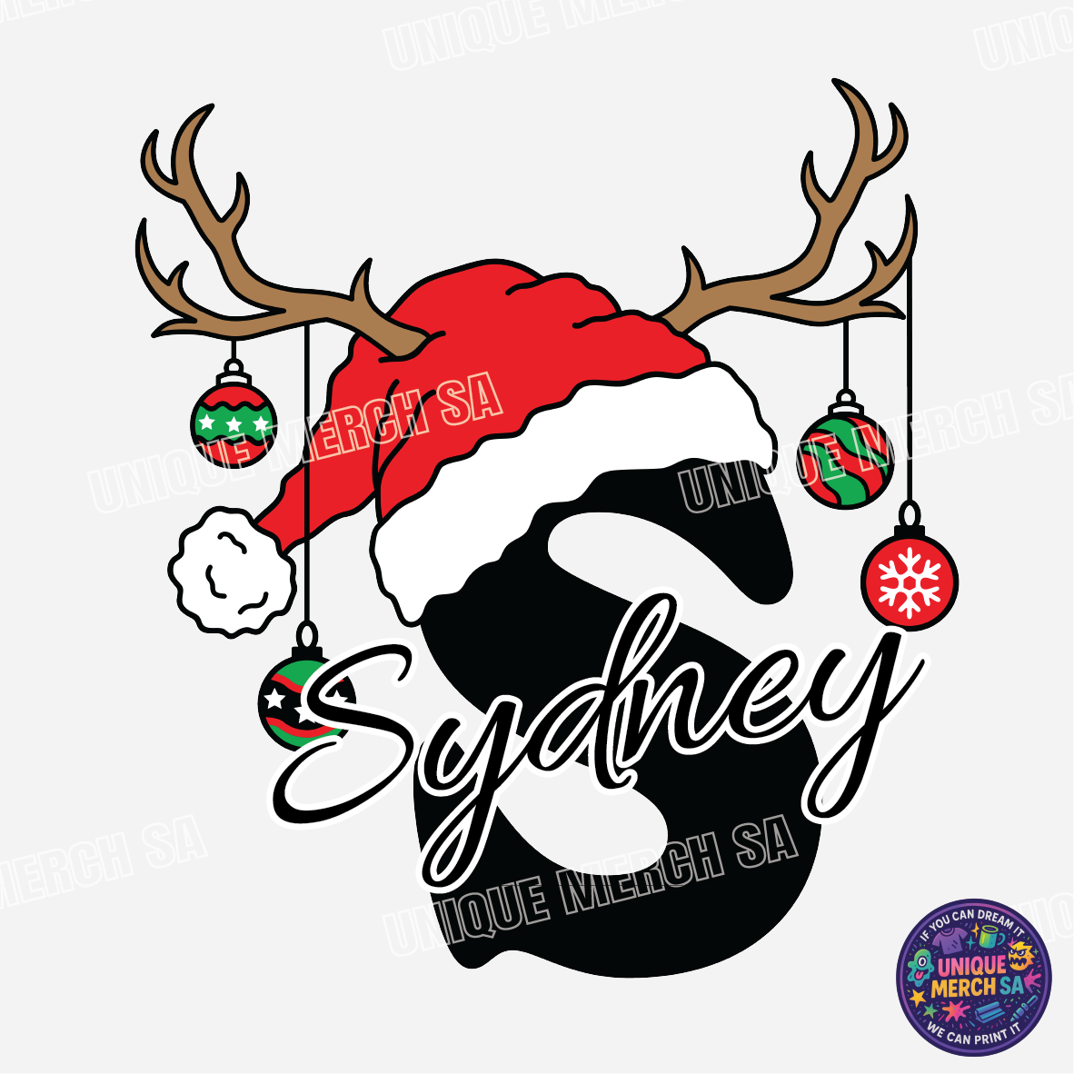 Short Sleeve T-Shirts - Personalised Christmas Tee - S