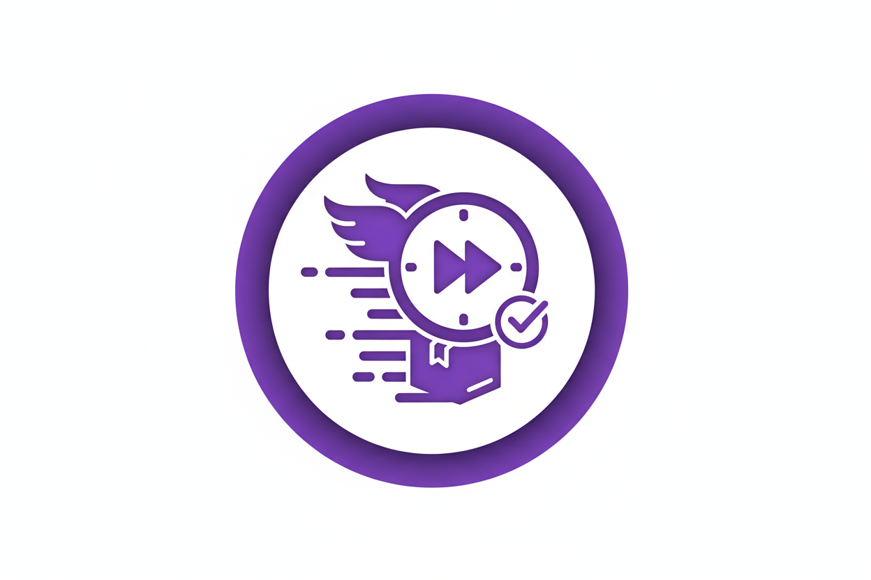 fast turnaround (color code #7d3ac1)